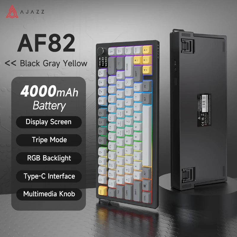 AJAZZ AF82 Low Profile Keyboard: Best Wireless Gaming Gear