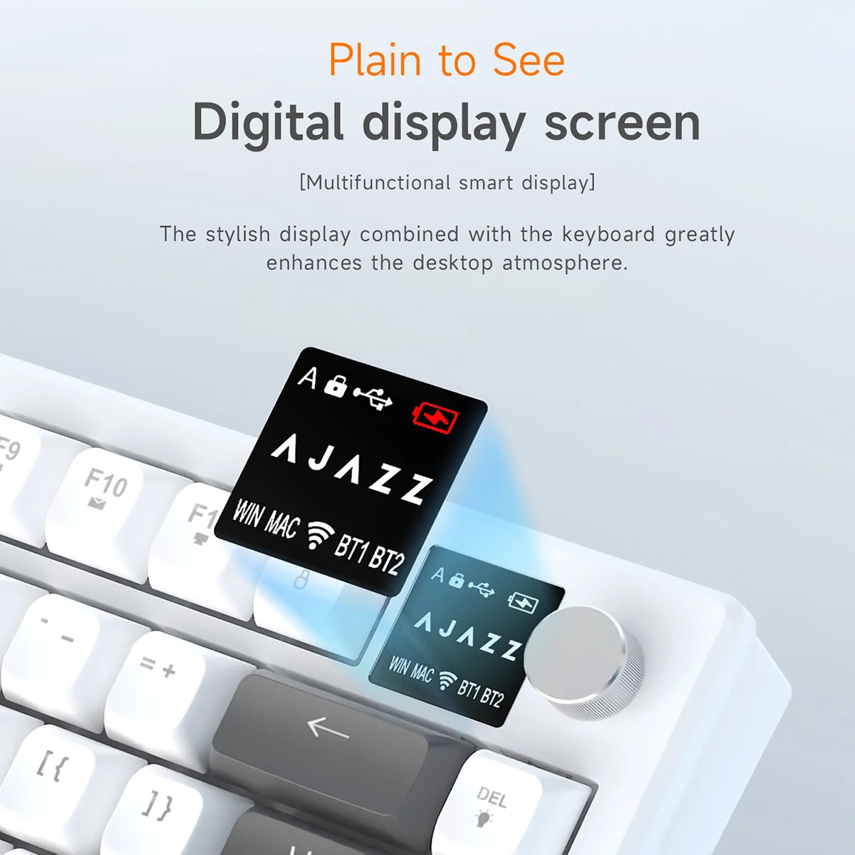 AJAZZ AF82 Low Profile Keyboard: Best Wireless Gaming Gear