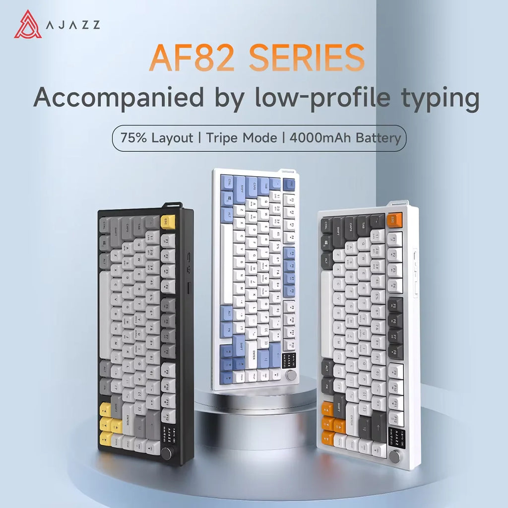 AJAZZ AF82 Low Profile Keyboard: Best Wireless Gaming Gear